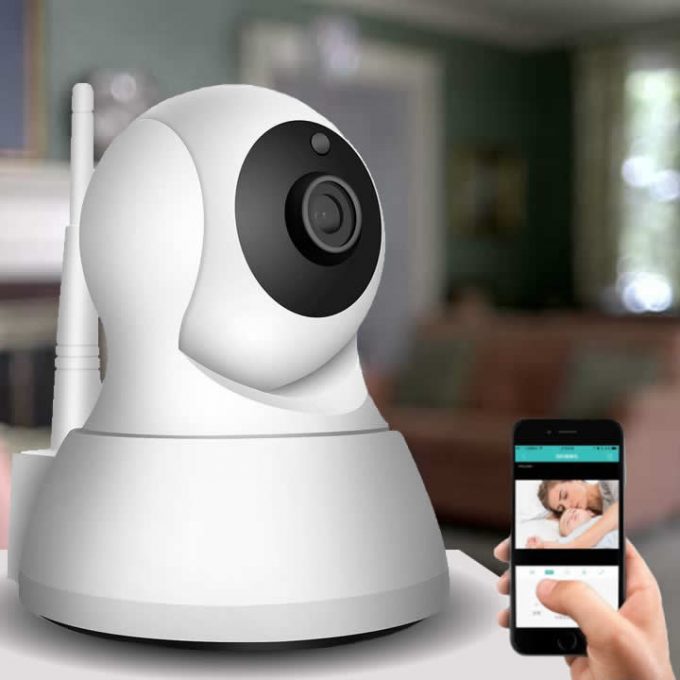 Videobewaking Wi-Fi  Beveiligingscamera Wi-Fi 720 P Nachtzicht