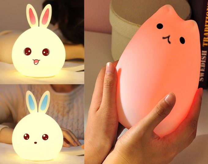 baby lamp LED konijn of kat baby of kind