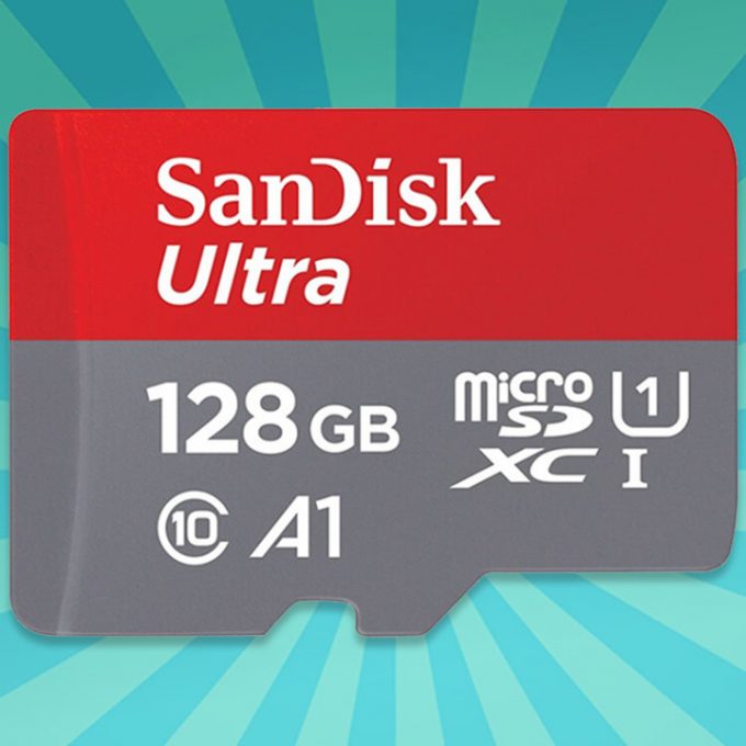 SANDISK MicroSD 128GB Klasse 10